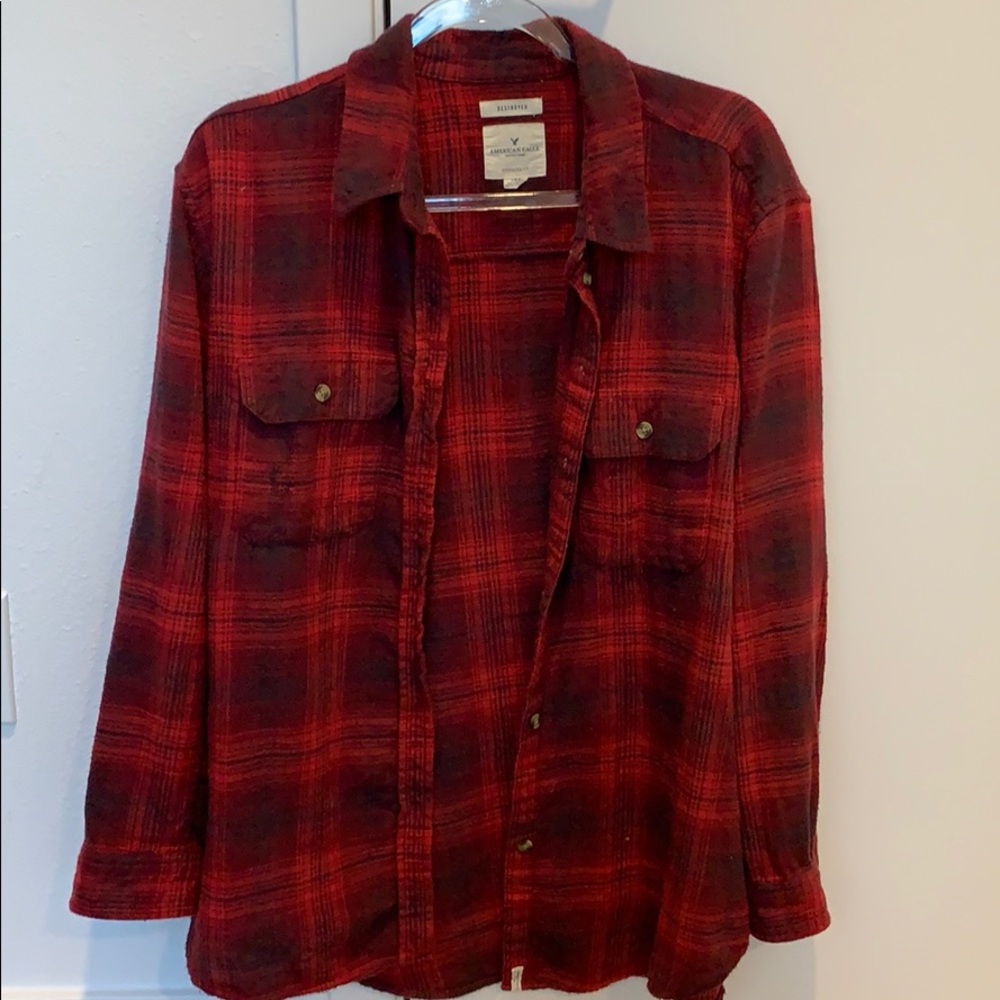 AE flannel button down Winter 2018 hardly worn